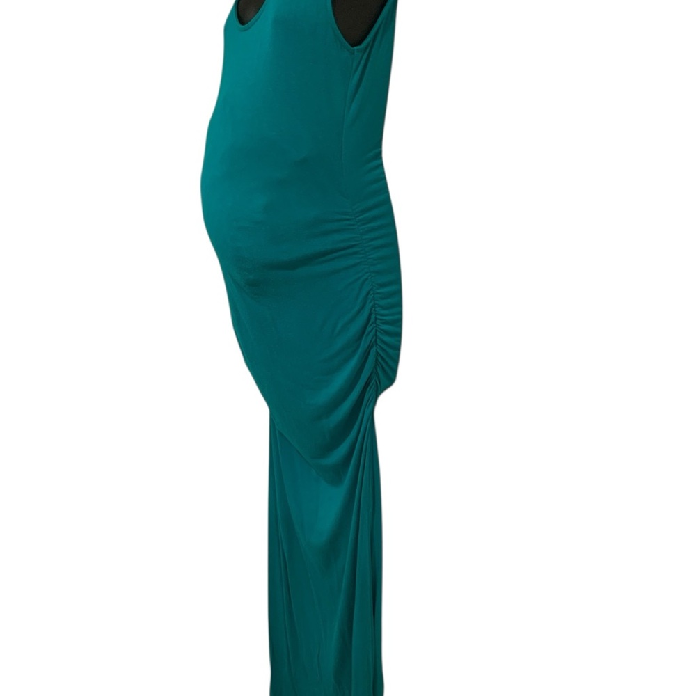 Maternity Patty Boutik Sleeveless Full Length Side Slit Maxi Dress